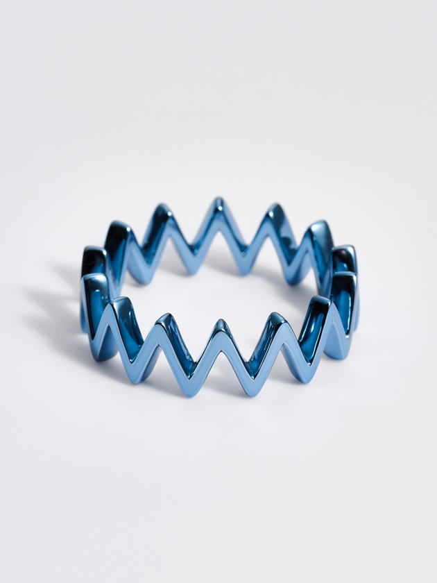 シルバーイナズマリング