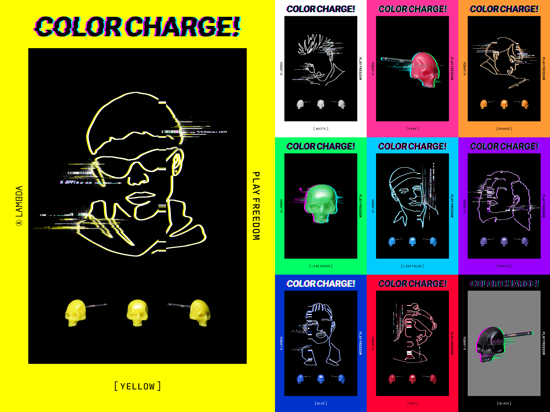 【LAMBDA】新作発売！ーCOLOR CHARGE !ー